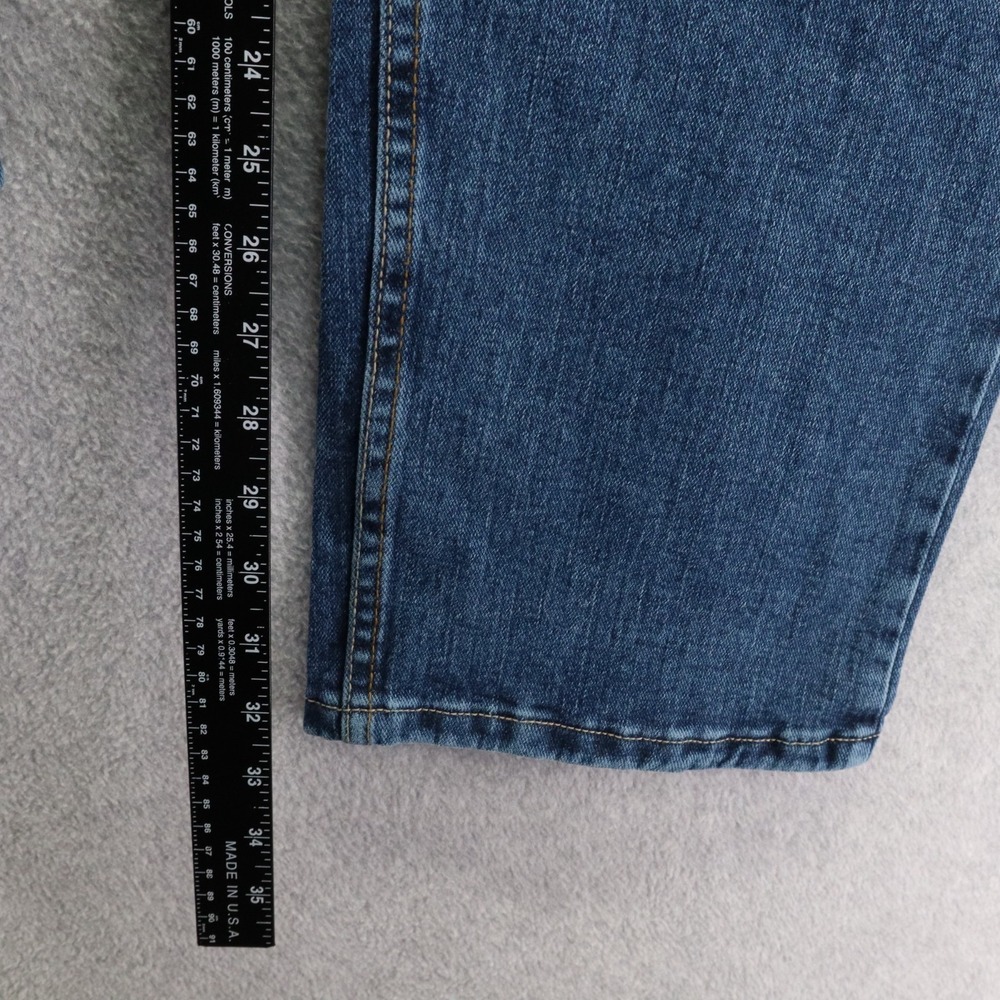 Lee Jeans Mens 42x32‎ Dylan Regular Straight Leg 5-Pocket Premium Denim Blue NWT - Picture 5 of 9